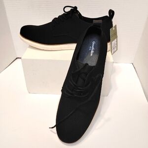 Goodfellow & Co Men's Lace Up Oxford Loafer Sneaker Soles Black Shoes Sz 7